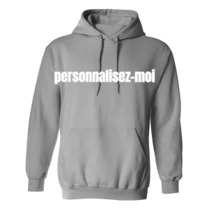 Sweat À Capuche Gris Homme & Femme Vierge ( Plusieurs Couleurs )