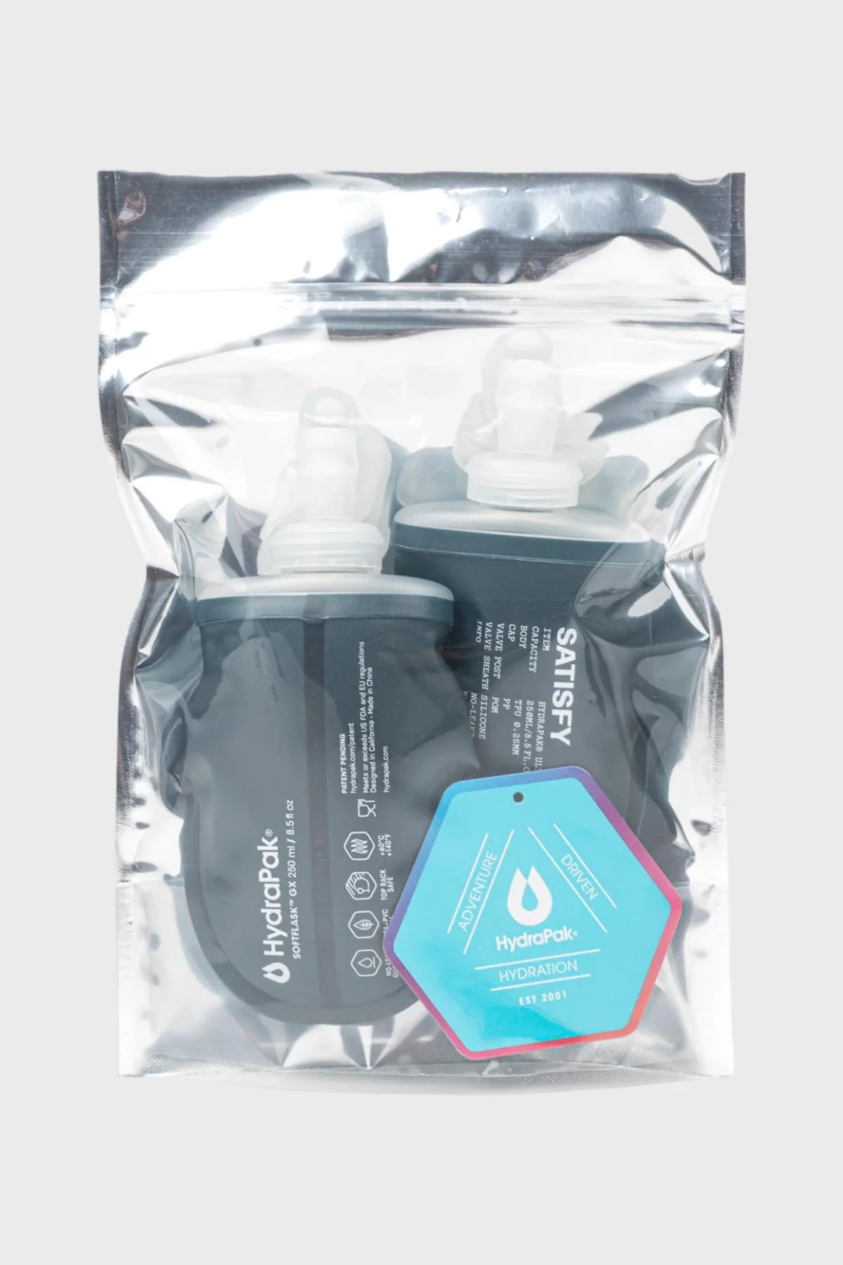 Satisfy - HydraPak® Soft Flask 250ml 2‑Pack – Image 5