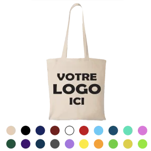 Sac shopping en coton à personnaliser