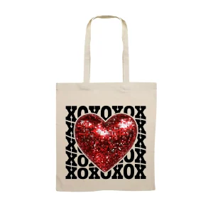Tote Bag Coeur Rouge