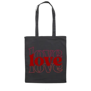 Tote Bag Love Red