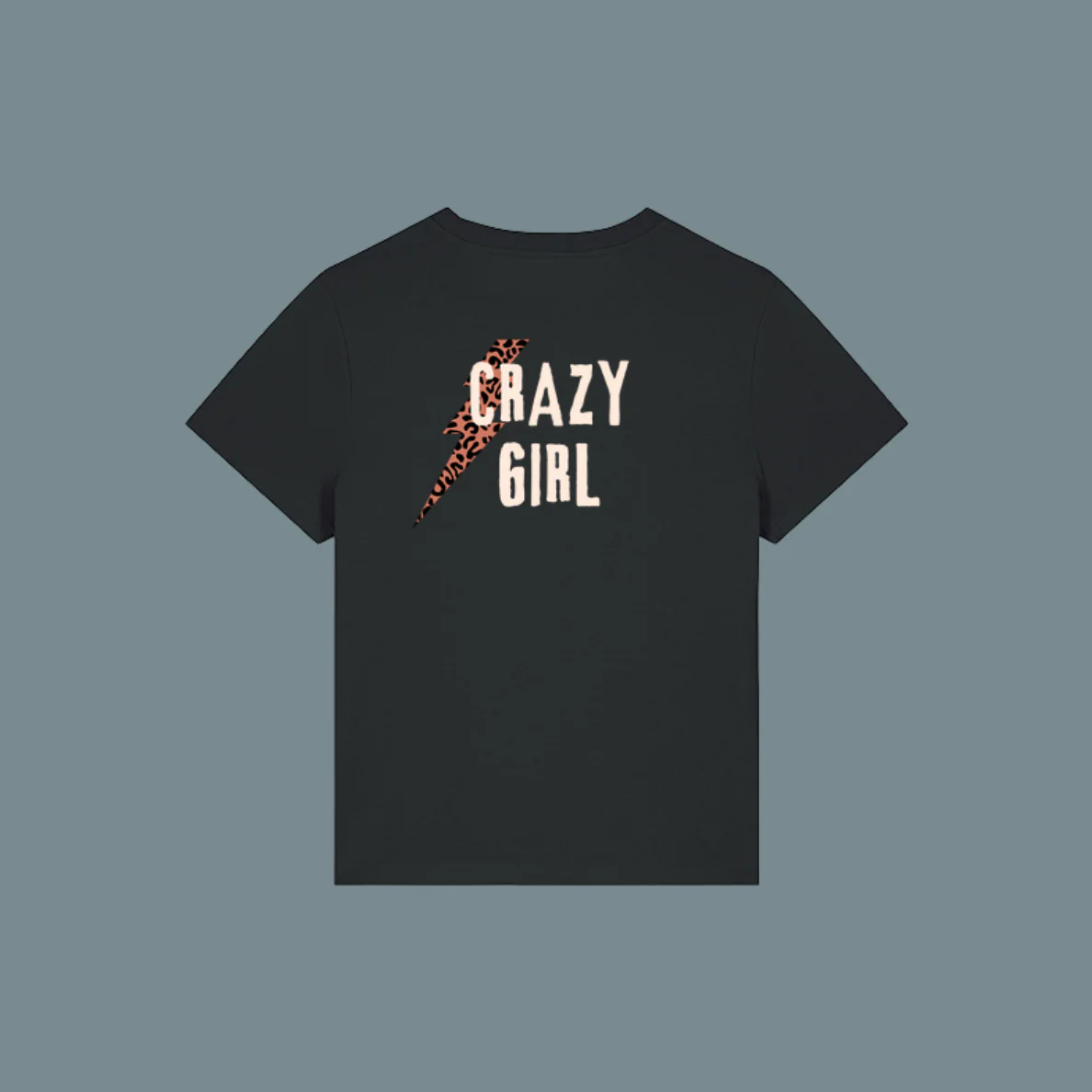 T-shirt bio ★ CRAZY GIRL – Image 5
