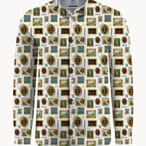 A Fish Named Fred Portret Shirt White