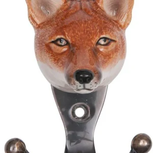 And Mary Fox Head Hook Brown