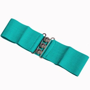 Banned Elastic 50's Belt Aqua