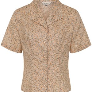 Banned Gloria Wild Flower Blouse Yellow