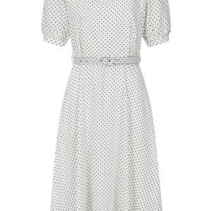 Banned Danny Sweet Spot Polkadot 40's Dress White