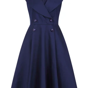 Banned Isla 50's Swing Dress Navy