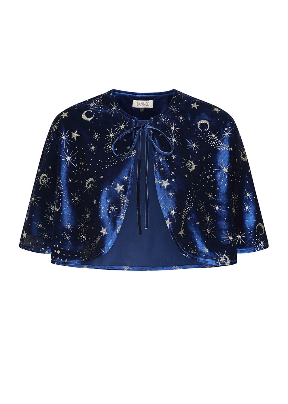 Banned Retro Gloria Celestial Dress Blue – Image 4