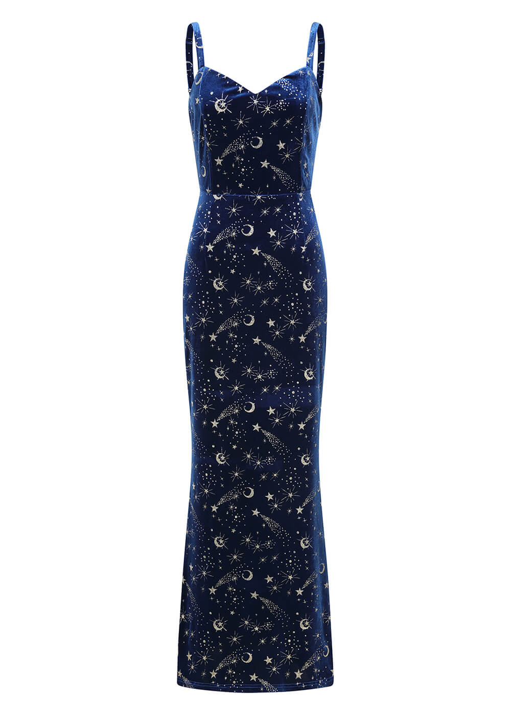 Banned Retro Gloria Celestial Dress Blue – Image 3