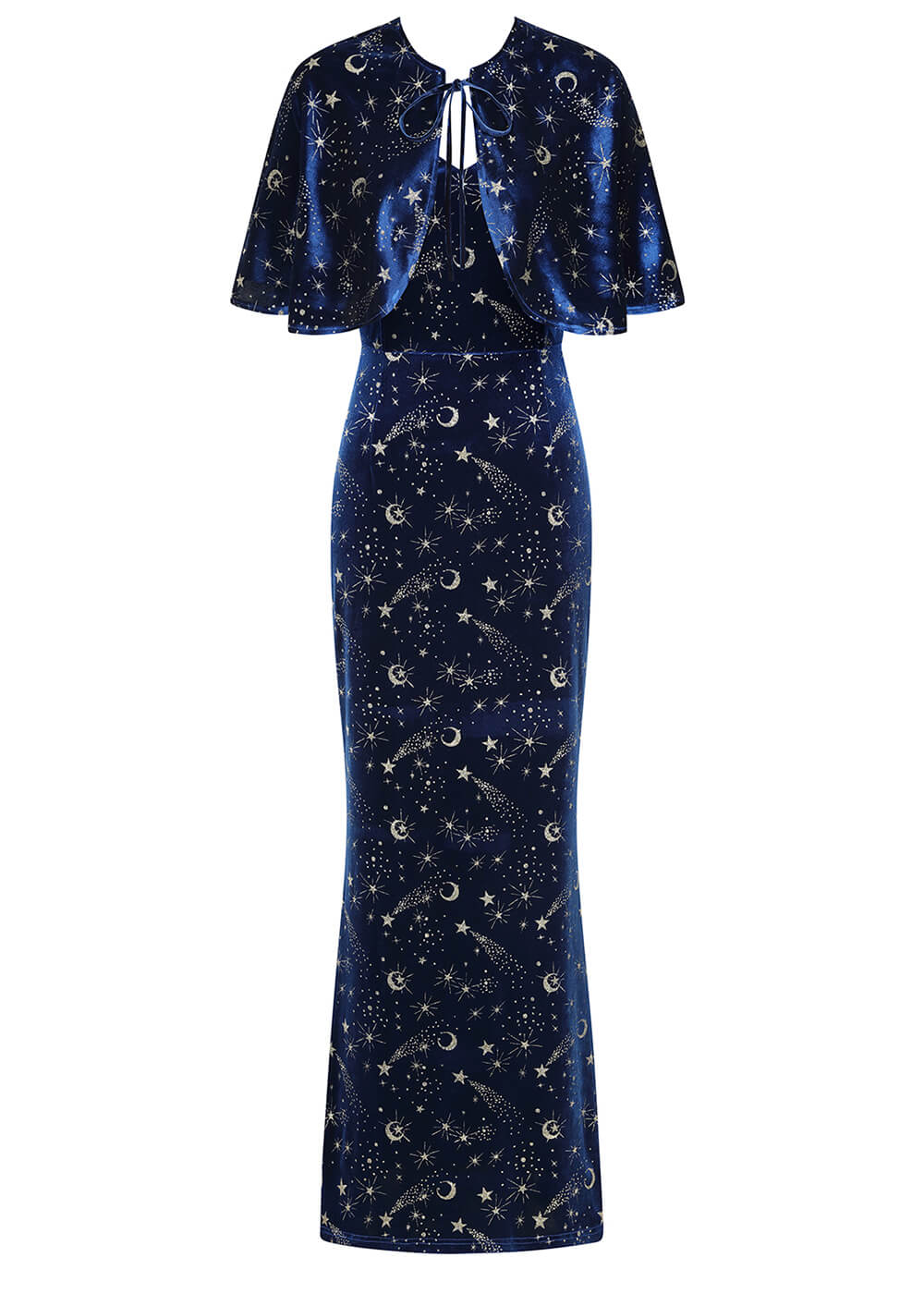 Banned Retro Gloria Celestial Dress Blue – Image 2
