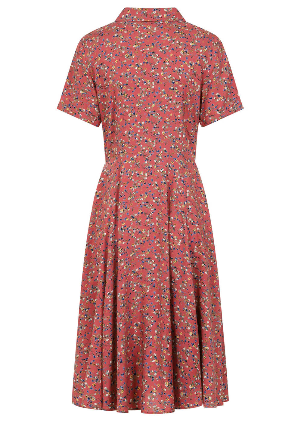 Banned Chloe Spring Flowers 40's Dress Coral – Image 5