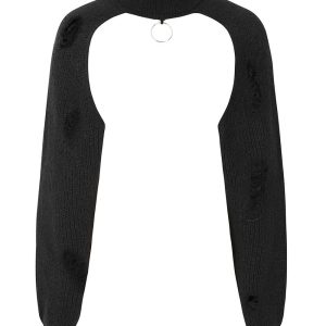 Banned Alternative Damara Knitted Sweater Black