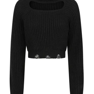 Banned Alternative Elysia Sweater Black