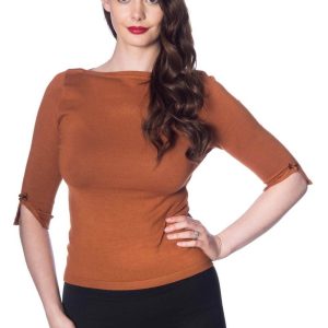 Banned Addicted 50's Sweater Brown
