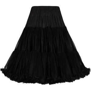 Banned 50's Petticoat Long Black
