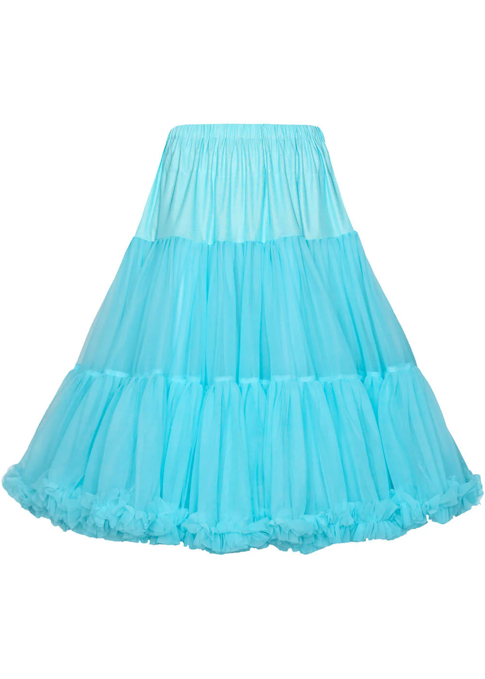 Banned 50's Petticoat Long Blue
