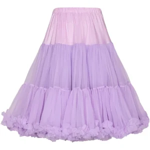 Banned 50's Petticoat Long Lavender