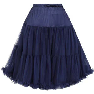 Banned 50's Petticoat Long Night Blue