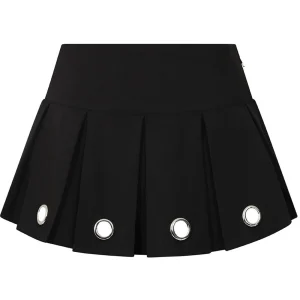 Banned Alternative Phoenix Ring Mini Skirt Black