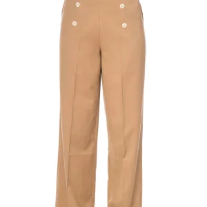 Banned Adventures Ahead 40's Trousers Tan Brown