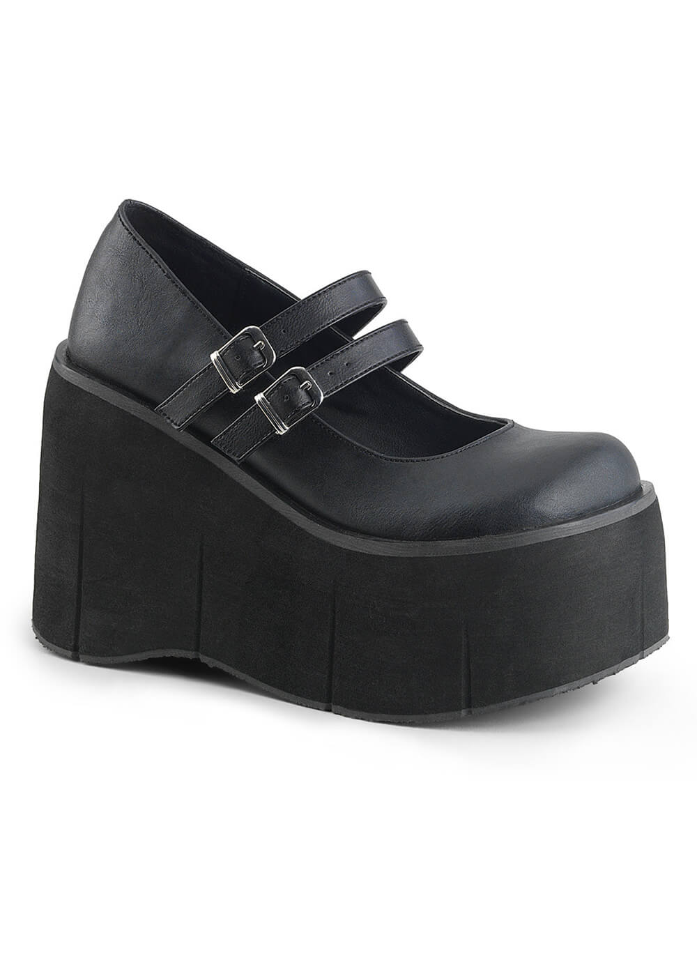 DemoniaCult Kera 08 Platform Mary Janes Black – Image 2