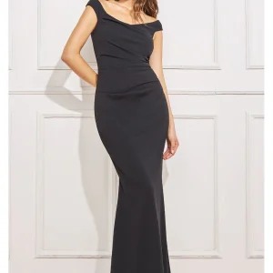Goddiva Zelda Maxi Dress Black