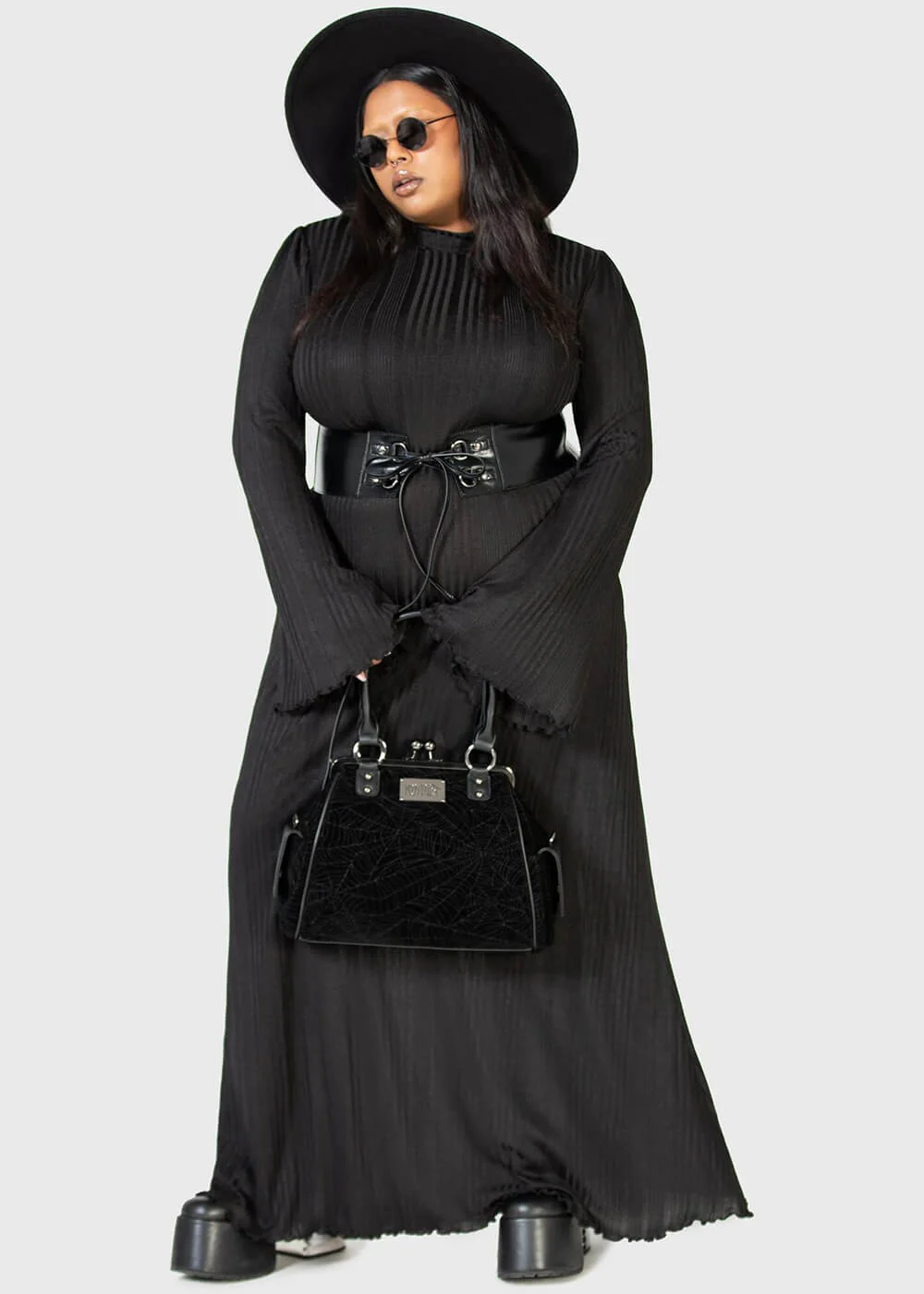 Killstar Kihilist Woodland Pine Belt Black – Image 3