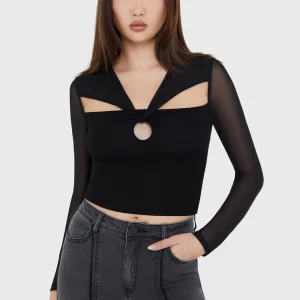 Killstar Kihilist Ink Of Night Top Black