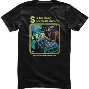 Steven Rhodes Sleep Paralysis Demon T-Shirt Black