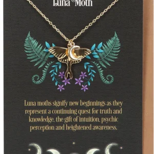 Succubus Home Luna Moth Necklace