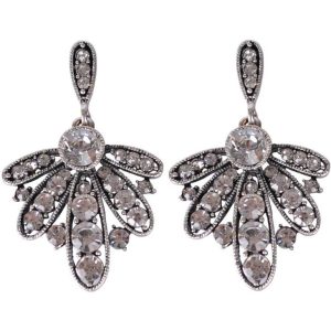 Succubus Sparkle Leaves Old Hollywood Glamour 20's Earrings