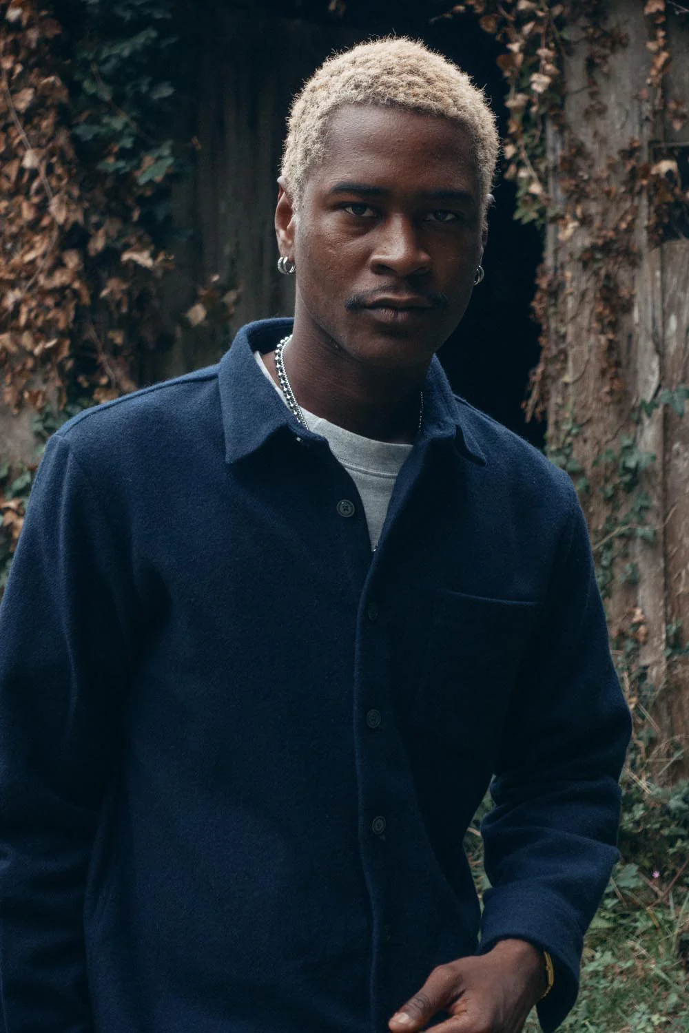 Surchemise en laine ÉPURE unie – Image 6