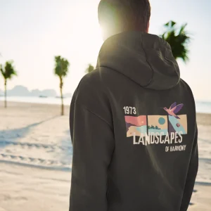 Sweat à capuche bio épais ★ LANDSCAPE 1973